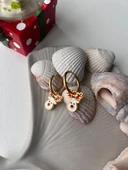 Yılbaşı temalı çelik küpe thumbnail 2