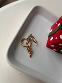 Yılbaşı temalı çelik küpe thumbnail 3