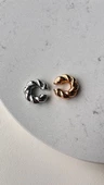Earcuff kıkırdak küpe gold renk thumbnail 2