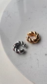 Earcuff kıkırdak küpe gold renk thumbnail 1