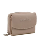 Benetton Bej Nano Kadın Küçük Boy Cüzdan BNT 1299 - 1