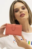 Benetton Mercan Nano Orta Boy Kartlık Kadın Cüzdan BNT 1300 - 2