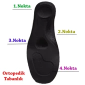 Trend Adımlar Taba ComfortFit Ortopedi Kadın Lastikli Günlük Ayakkabı - 5