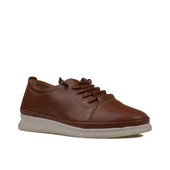 Trend Adımlar Taba Step Ease Comfort Düz Kadın Lastikli Ayakkabı - 1
