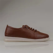 Trend Adımlar Taba Step Ease Comfort Düz Kadın Lastikli Ayakkabı - 2