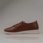 Trend Adımlar Taba Step Ease Comfort Düz Kadın Lastikli Ayakkabı - 3