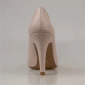 Trend Adımlar Krem Elegansia Kadın İnce Topuklu Klasik Ayakkabı thumbnail 4