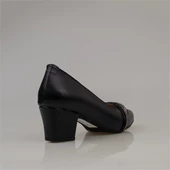 Trend Adımlar Siyah Yandan Taş İşlemeli Özel Üretim Klasik Ayakkabı thumbnail 4