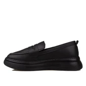 Trend Adımlar Siyah Katia Kadın Oxford Ayakkabı - 3