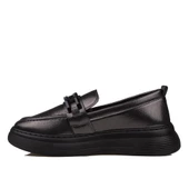 Trend Adımlar Platin Sara Kadın Oxford Ayakkabı - 3