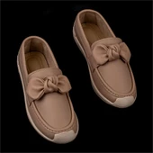 Trend Adımlar Vizon Grace Step Kadın Fiyonklu Hafif Oxford Ayakkabı - 4