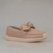 Trend Adımlar Vizon Grace Step Kadın Fiyonklu Hafif Oxford Ayakkabı - 2