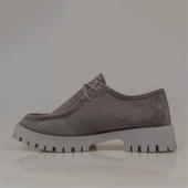 Trend Adımlar Füme Elegans Suede Kadın Oxford Ayakkabı - 3