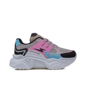 Trend Adımlar Pembe Enerjik Kalın Taban Kadın Sneaker - 1