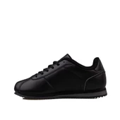 Trend Adımlar Siyah Sıfır Taban Unisex Kort Sneaker - 3