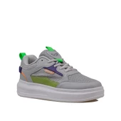 Trend Adımlar Gri Memory Foam Ped Tabanlı Kalın Taban Kadın Sneaker thumbnail 2