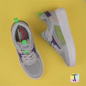 Trend Adımlar Gri Memory Foam Ped Tabanlı Kalın Taban Kadın Sneaker thumbnail 5