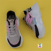Trend Adımlar Pembe Enerjik Kalın Taban Kadın Sneaker - 4