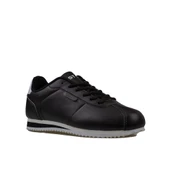 Trend Adımlar Siyah-Beyaz Sıfır Taban Unisex Kort Sneaker - 2