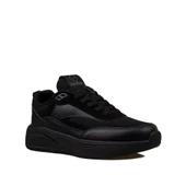 Trend Adımlar Siyah Unisex Kalın Taban Comfortable Sneaker - 2