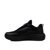Trend Adımlar Siyah Unisex Kalın Taban Comfortable Sneaker - 3