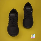 Trend Adımlar Siyah Comfortable Unisex Yürüyüş Spor Ayakkabı - 4