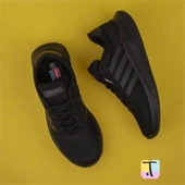 Trend Adımlar Siyah Comfortable Unisex Yürüyüş Spor Ayakkabı - 5