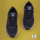 Trend Adımlar Lacivert Unisex Kalın Taban Comfortable Sneaker - 4