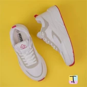 Trend Adımlar Beyaz Unisex Kalın Taban Comfortable Sneaker - 5