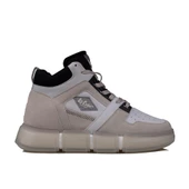 Lee Cooper Gri Ultra Erkek Boğazlı Sneaker - 1