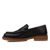 Slayka Siyah Fighter Erkek Yeni Nesil Bağcıksız Klasik Ayakkabı thumbnail 3