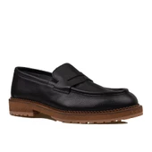 Slayka Siyah Fighter Erkek Yeni Nesil Bağcıksız Klasik Ayakkabı thumbnail 2