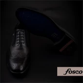 Fosco Siyah Lazer Kesim Neolit Erkek Klasik Ayakkabı thumbnail 7