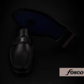 Fosco Siyah Rock Hakiki Deri Neolit Taban Klasik Ayakkabı - 6