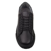 M2S Siyah Hakiki Deri Erkek Soft Casual Ayakkabı - 6