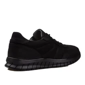 M2S Siyah Hakiki Nubuk Deri Erkek Casual Ayakkabı thumbnail 5