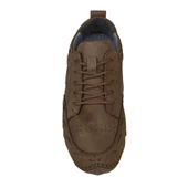 Slayka Haki Rollo Hakiki Nubuk Deri Bağcıklı Gündelik Ayakkabı - 4