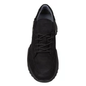 Slayka Siyah Mat Posh Lastikli Erkek Hakiki Deri Casual Ayakkabı thumbnail 4