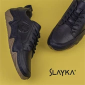 Slayka Lacivert Rollo Two Hakiki Deri Gündelik Ayakkabı thumbnail 6