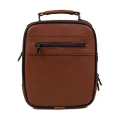 Slayka Taba Büyük Boy Deri Erkek El Çantası - 4