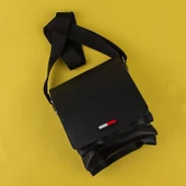 Trend Adımlar Siyah Sporty Cover Büyük Boy Kapaklı Spor Çanta - 5