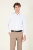 Erkek Slim Fit Gömlek Beyaz - 4