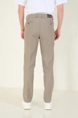 Erkek Yan Cep Pantolon Bej - 5