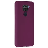 Xiaomi Redmi Note 9 Kılıf Liquid İçi Kadife Lansman Velvet Silikon - 10