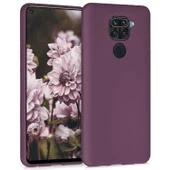 Xiaomi Redmi Note 9 Kılıf Liquid İçi Kadife Lansman Velvet Silikon - 11