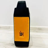 Yeni Nesil Işıldak Fener Kamp Feneri Şarjlı Ve Güneş Enerjili  3W+1W+12W  Power Bank - 4