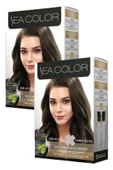 Sea Color 6/11 Saç Boyası Yoğun Koyu Küllü Kumral 100 ml x 2 Kutu - 1