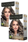 Sea Color 8/1 Saç Boyası Küllü Açık Kumral 100 ml x 2 Kutu thumbnail 1