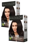 Sea Color 3/0 Saç Boyası Koyu Kahve 100 ml x 2 Kutu - 1