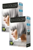 Sea Color 0/02 Saç Boyası Gümüş Gri 100 ml x 2 Kutu thumbnail 1